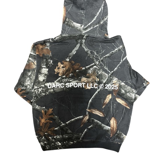 Darc Sport Storm Blue Woodland Camo Hoodie Size: Large NWT - Picture 2 of 5